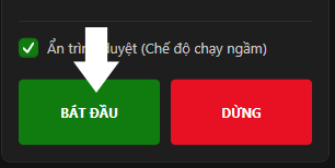 Bắt đầu chạy